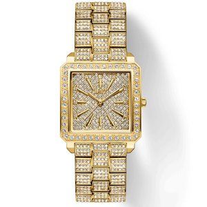 Ladies Gold Watch - JBW Cristal 28 Diamond Watch - Like New